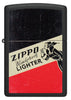 Front view of Zippo Windy Design Windproof Lighter.