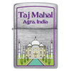 Front shot of Taj Mahal Design Windproof Lighter.
