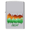 Front shot of Delhi Skyline Design Windproof Lighter.