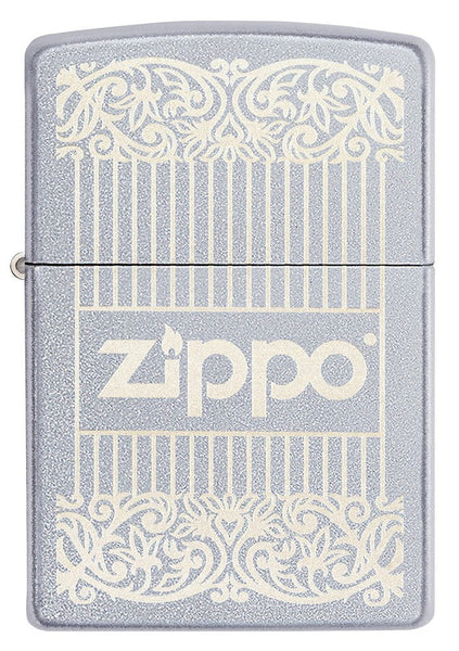 Front view of Zippo Design Windproof Pocket Lighter.